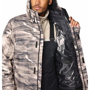 OEM Custom Designed Men's Ski Jacket Breathable Fit Waterproof Shell Windproof Zipper Logo Printing Private Label Branding - Product Image 2