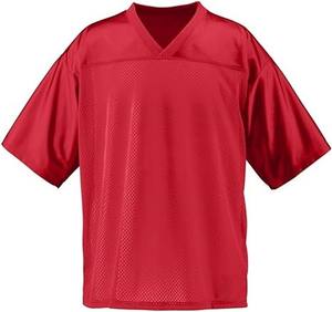 Camiseta Deportiva Personalizada de Malla Transpirable con Cuello en V y Manga Corta para Entrenamiento Atlético, Práctica de Equipo y Uso Casual - Product Image 4