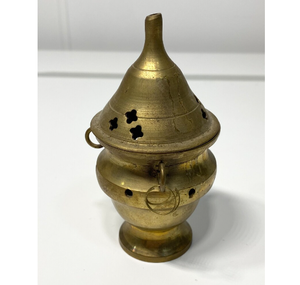 Quemador de incienso de latón antiguo, pantalla central, venta al por mayor, difusor de Aroma de incensario, quemador de incienso de nuevo estilo - Product Image 3