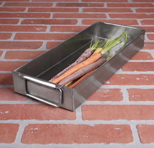 Plateau de service pour la restauration et les restaurants, en acier inoxydable de qualité commerciale, finition laquée, durable, élégant, écologique, compatible lave-vaisselle - Product Image 6