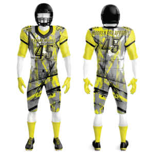 Conjuntos de uniformes de fútbol americano de talla grande, diseño personalizado, transpirable, secado rápido, Spandex/poliéster, equipo deportivo de verano - Product Image 2