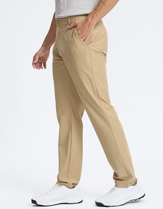 CUSTOM NEW BANGLADESH FACTORY DIRECT WHOLESALE <b>BLACK</b> COMFY STRETCH DRESS <b>WORK</b> <b>PANTS</b> QUICK DRY CASUAL SLACKS TROUSERS APPAREL - Product Image 2