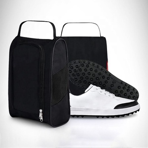 . Sac de rangement pour chaussures de golf de style sportif avec poignée de transport et grand espace intérieur - Product Image 6