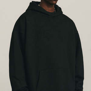 Hombres de alta calidad de peso pesado Terry Sportswear Logotipo personalizado Sudadera con capucha con jersey de gran tamaño de impresión Sudadera con capucha de lana - Product Image 3