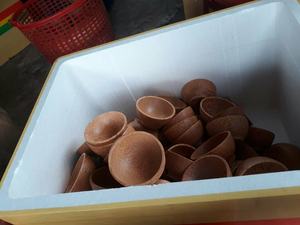 Vaisselle de haute qualité en bois de coco du Vietnam - Bol artisanal traditionnel en coquille à bas prix - Product Image 3