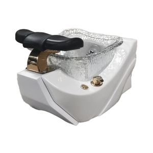 Chaise de pédicure de luxe bassin Portable Durable nouveau Style baignoire en Fiber de verre Application de spa utilisation de salon tuyau Jet <span class=keywords><strong>Massage</strong></span> bain de pieds - Product Image 3