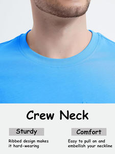 Top Trending Lightweight Anti-wrinkle 100% Cotton Durable <b>Men's</b> Short Sleeve <b>Pocket</b> T-<b>Shirt</b> Great for Outdoor and Casual Outfits - Product Image 6