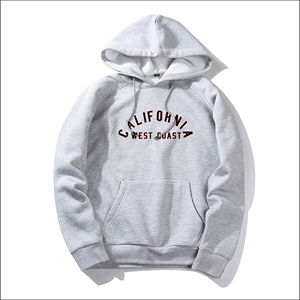 Sudaderas con capucha Vintage de gran tamaño térmicas con estampado de pantalla sublimada bordada de alta calidad para hombre de invierno con cordón de hombro caído - Product Image 2