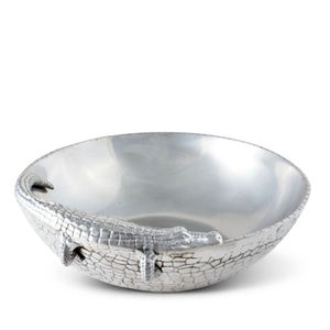 Plateau de table martelé poli miroir, bol de serveur de nourriture et de soupe, design simple, vaisselle de table en métal, bol de fruits secs pour aliments - Product Image 5