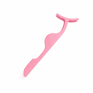 Aplicador de Pestañas Rosado para Pestañas Postizas, Pinza Aplicadora de Pestañas de Fácil Agarre, Herramienta de Ayuda para Maquillaje - Product Image 1