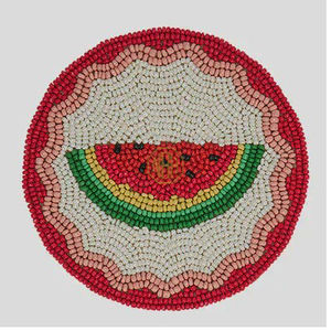 Posavasos de Cuentas de Vidrio Hechas a Mano 2026, Decoración Vibrante para Mesa de Hogar, Fiestas y Comedor - Product Image 1