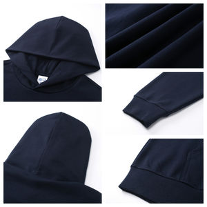 Blanks 430gsm cotton blended Premium Unisex <b>Tracksuit</b> Plain Puff Print Sweat Suit <b>Couples</b> Streetwear Sweatpants Men's Hoodies - Product Image 2