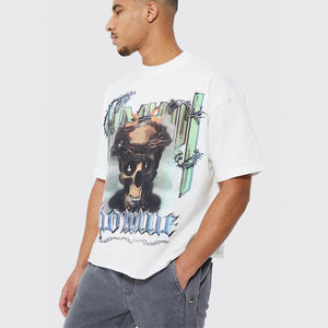 Camisetas de Manga Corta Holgadas y Gruesas para Hombre - Product Image 5