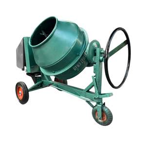 Mezclador de hormigón de tambor móvil CT200 hecho en Vietnam, capacidad de 200L con motor eléctrico de gasolina para proyectos de construcción, producto OEM - Product Image 1