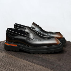 Luxury Calf Leather Formal Shoes with Handmade Craftsmanship and Soft for Men's Weddings and Gala Dinners - Product Image 4