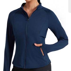 แจ็กเก็ตกันลมเป็นมิตรกับผิวของผู้หญิงแจ็กเก็ตกันลม2025โพลีเอสเตอร์ด้านหน้ามีซิประบายอากาศได้ดี - Product Image 1