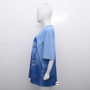 Camiseta Unisex de Gran Tamaño con Estampado de Diamantes de Imitación, Camiseta Personalizada de Peso Pesado, 240gsm - Product Image 6