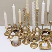 Bougeoir vintage en laiton, décoration d'intérieur, fabriqué en Inde - Product Image 2