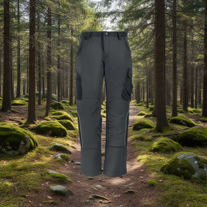 Pantalones de Trabajo Bruno Talla 50 Antracita/Negro para Senderismo y Uso con Bolsa Impermeable - Product Image 3