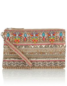 กระเป๋าคลัทช์มือประดับมุกลายปักสไตล์โบฮีเมียนไม่เหมือนใครดีไซน์แฟนซีซับในขายส่ง - Product Image 3