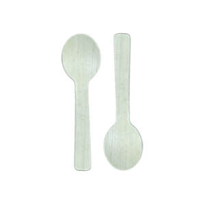 Cucharas biodegradables ecológicas más vendidas, cubiertos desechables de hoja de palma para fiesta de boda - Product Image 3