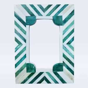 Meilleures ventes Cadre photo en nacre fait à la main, écologique, taille personnalisée, pour mur et table - Product Image 2