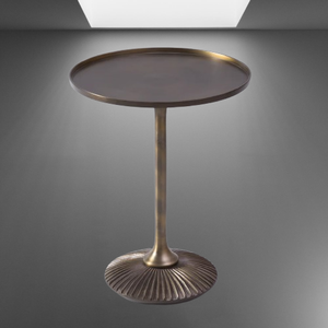 Table d'appoint en laiton antique de qualité exportée pour la décoration de la chambre et du salon, disponible en tailles personnalisées - Product Image 3