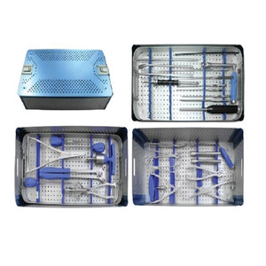 Juego de Implantes e Instrumentos de Cirugía de Columna Vertebral de Acero Inoxidable Profesional para Uso Neuroquirúrgico, Venta al por Mayor, Cirugía Espinal Unilateral - Product Image 2