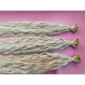 ผมต่อแบบดิบปลายแหลมสีบลอนด์เกรด12A - Product Image 4