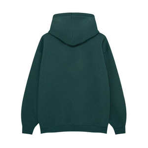 Sudadera con capucha de gran tamaño de otoño personalizado con estampado de algodón orgánico ecológico - Product Image 6