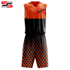 Nouveaux uniformes de basket-ball de style OEM à vendre en gros, de bonne qualité, séchage rapide, 100% polyester - Product Image 3