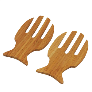New look Hands Salad Server para mesa de cena Helper Mixing and Serving Use accesorios de cocina a bajo costo - Product Image 2