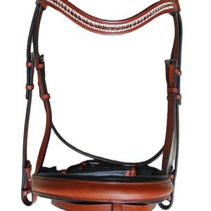 Brida de cuero Premium para caballo - Product Image 1