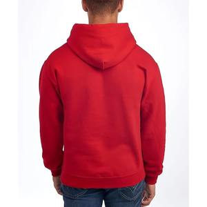 Nueva llegada de los hombres 100% algodón de gran tamaño pulóver con capucha de Invierno Polar impreso cordón calle listo logotipo personalizado bordado - Product Image 4