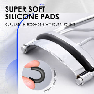 Mini recourbe-cils en métal de qualité supérieure et pince à épiler durable Outil d'application de beauté pour l'extension de faux cils - Product Image 4