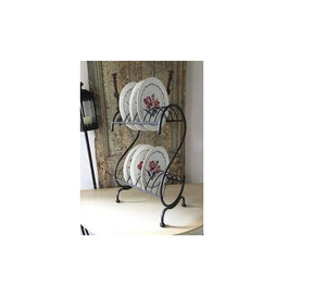 Standard Quality Metal <b>Plate</b> <b>Stand</b> Tabletop Wedding Decoration Household Accessories Manufactured in India - Product Image 4