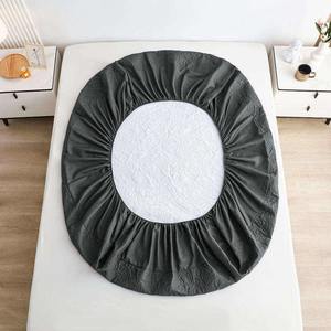 Hotel Waterproof Anti-Slip Mahjong Mat Printed Cotton Luxury <b>Mattress</b> Protector <b>for</b> Hospital Use Customizable Options New Design - Product Image 4