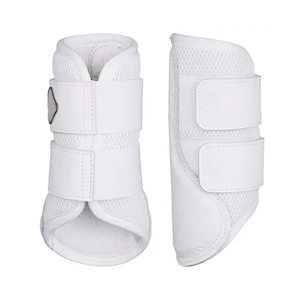 Protège-tendons pour chevaux, bottes d'entraînement sportives, équipement de protection pour l'équitation, fournitures équestres, marron - Product Image 3