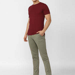 Top qualité t-shirt hommes vêtements vêtements 100% coton O cou à manches courtes t-shirt grande taille couleur différente Logo personnalisé t-shirt - Product Image 4