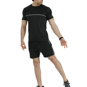 Camiseta Deportiva Ligera de Secado Rápido, 95% Poliéster, 5% Elástico, Cuello Redondo, Lisa, con Logotipo Personalizado, Precio Bajo, Venta al Por Mayor de Fábrica - Product Image 6