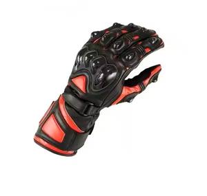 Guantes de pantalla táctil Nueva llegada Trending Fitness Moda Calidad real Demanda personalizada Guantes de moto para hombres - Product Image 4