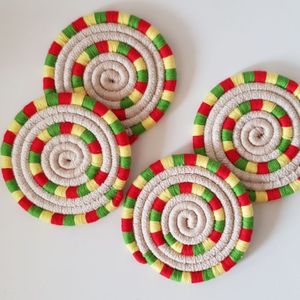 Napperons en rotin fabriqués à la main de luxe-Écologique de haute qualité et disponible pour les commandes en gros avec des prix de gros compétitifs - Product Image 4