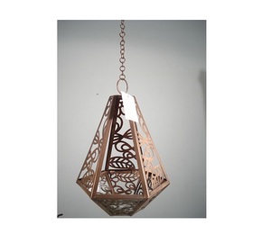 Metal Cutting Design <b>Lantern</b> in <b>Gold</b> New Metal <b>Lantern</b> - Product Image 1