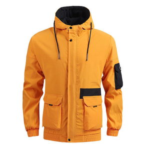 Vente en gros coupe-vent personnalisé unisexe à fermeture éclair complète vêtements de sport décontractés pour hommes pour l'hiver en plein air 2025 Slim Fit - Product Image 1