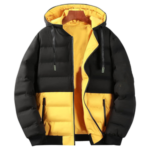 Nouveaux hommes hiver nord bouffant visage doudoune épaissir manteau d'hiver chaud bulle veste coupe-vent personnalisé pour OEM - Product Image 6