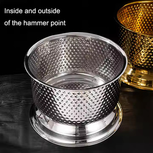 Comedero Horizon Chill con elegante textura de acero inoxidable - Product Image 5