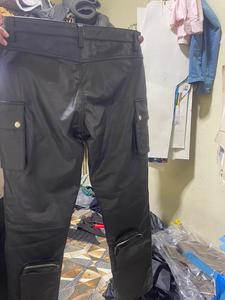 Pantalones de Spandex/Poliéster de Color Sólido para Exteriores, Gran Venta, Diseño Nuevo para Hombre, Cintura Alta, Impermeables y Transpirables - Product Image 5