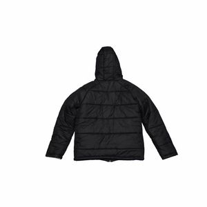 Veste matelassée noire personnalisée Veste matelassée d'hiver légère pour homme avec visage personnalisé et col montant Gilets d'extérieur en duvet - Product Image 4