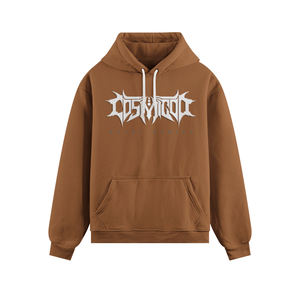 Sweat à capuche pour homme en coton épais Qualité supérieure Logo personnalisé Style décontracté Fournisseur en gros bon marché du Bangladesh - Product Image 2