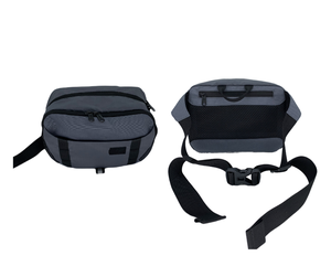 Paquete multifunción riñonera de bolsillo para teléfono para hombre negro con cremallera logotipo personalizado al por mayor hecho en Vietnam - Product Image 1